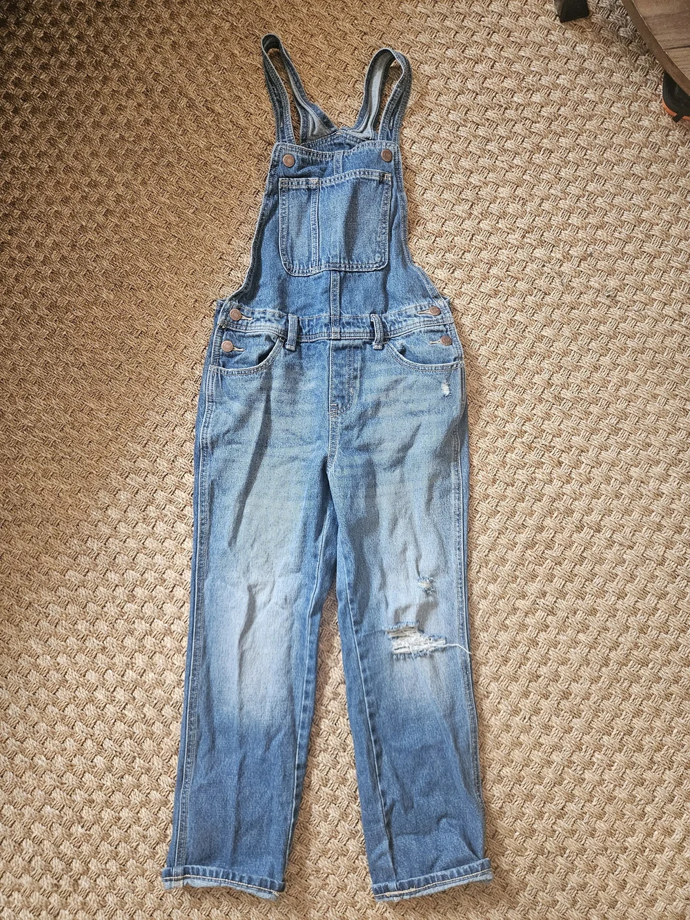 Old Navy Girls Denim Overalls